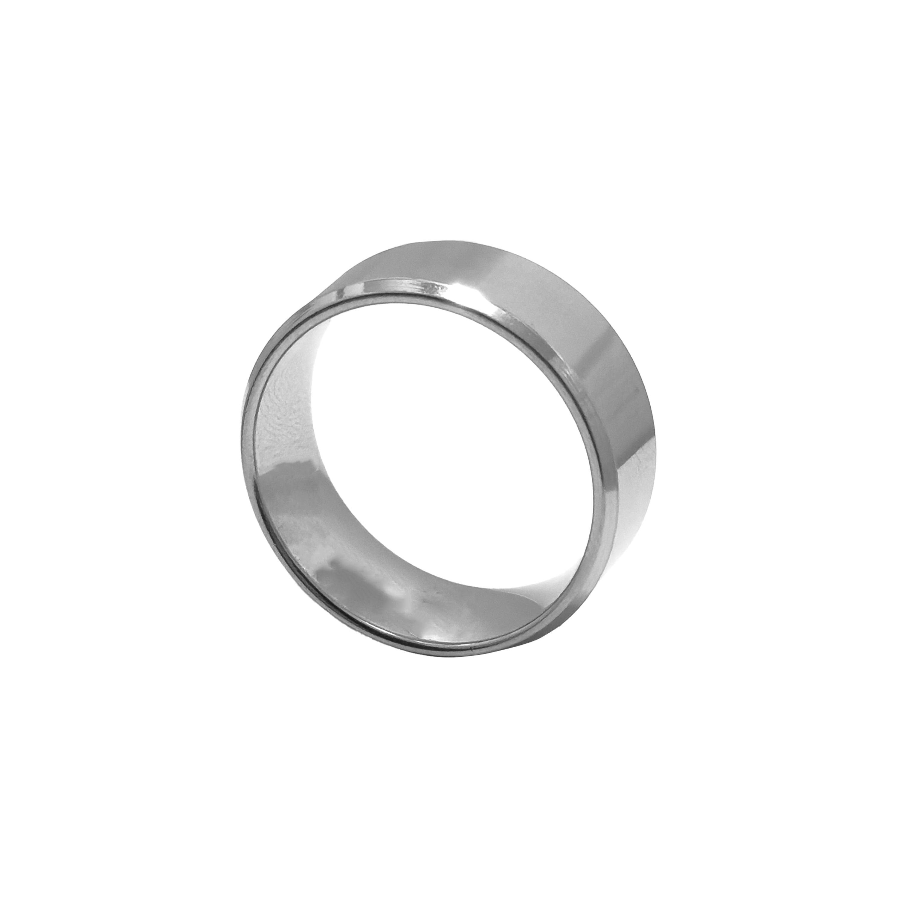 Frost Loop Silver Ring