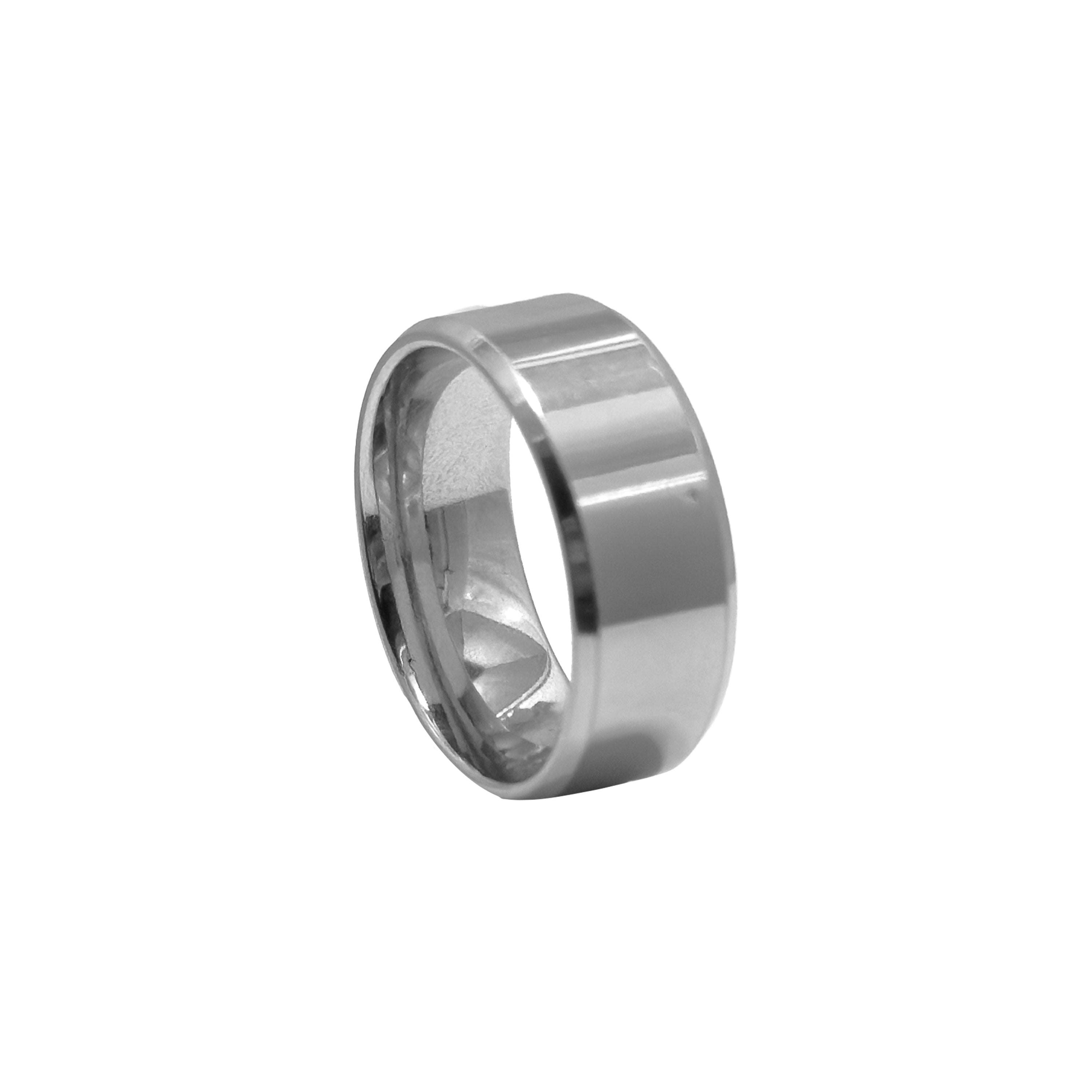 Frost Loop Silver Ring