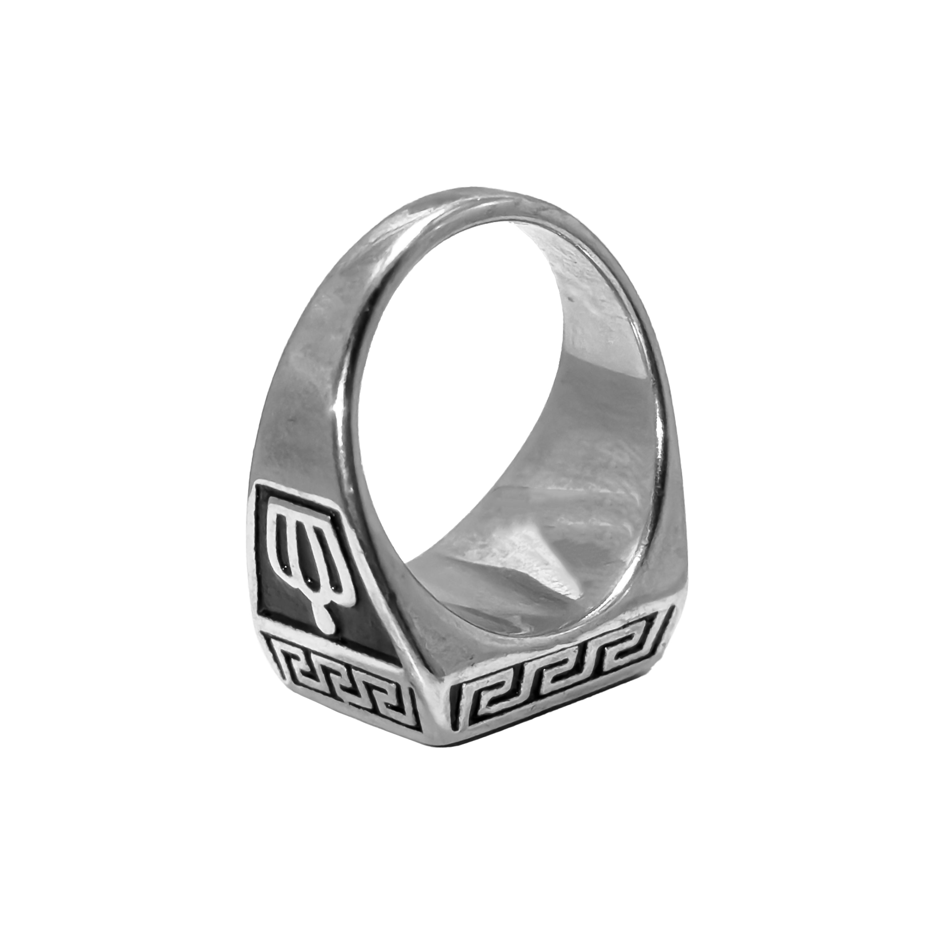 Royal Onyx Silver Ring