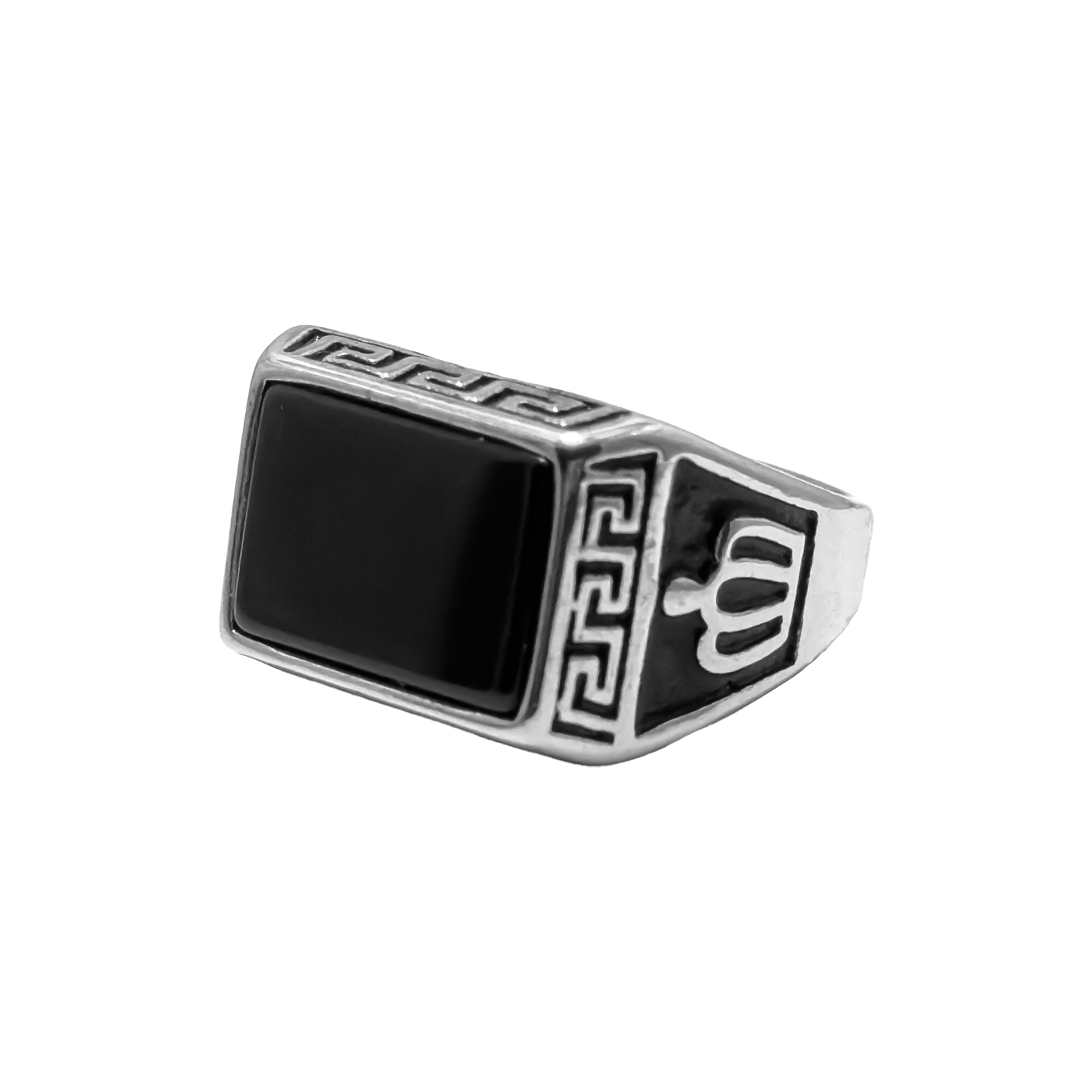 Royal Onyx Silver Ring