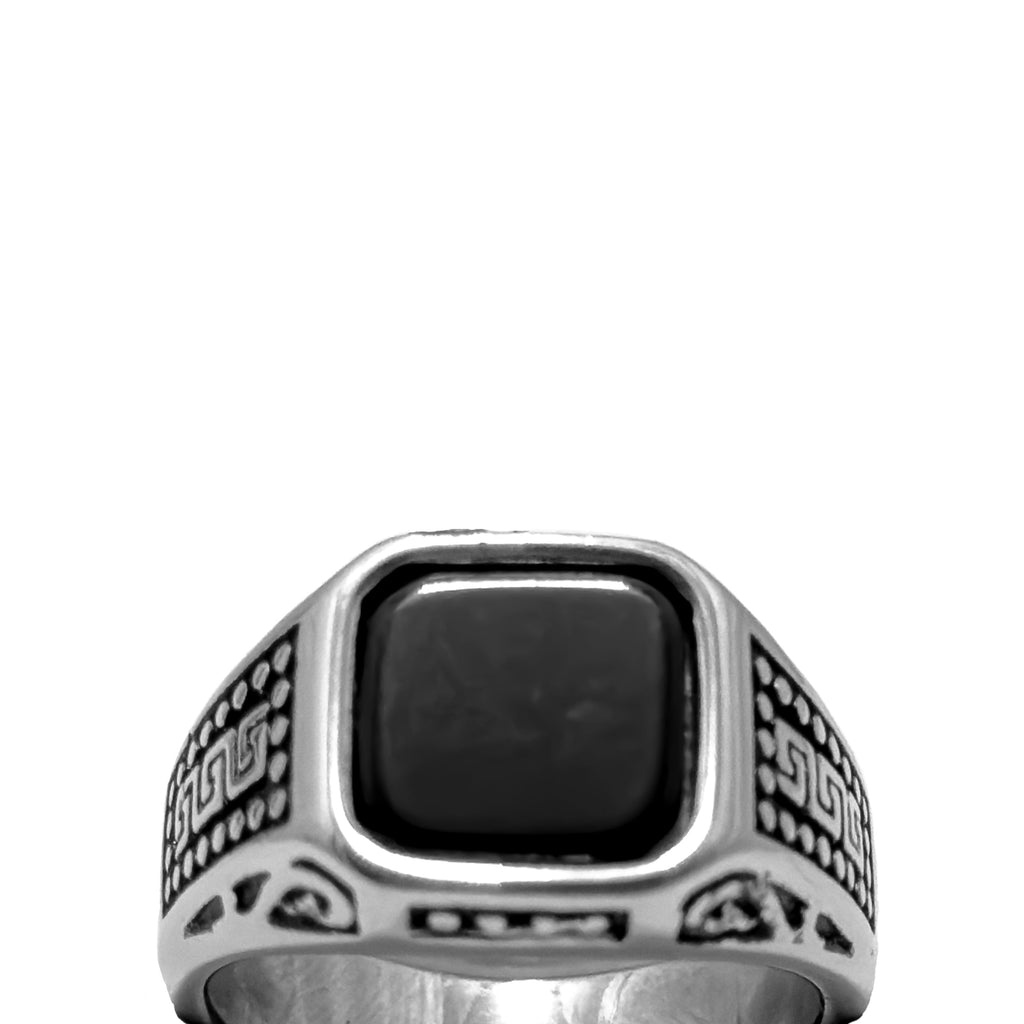 Shadow Bastion Silver Ring