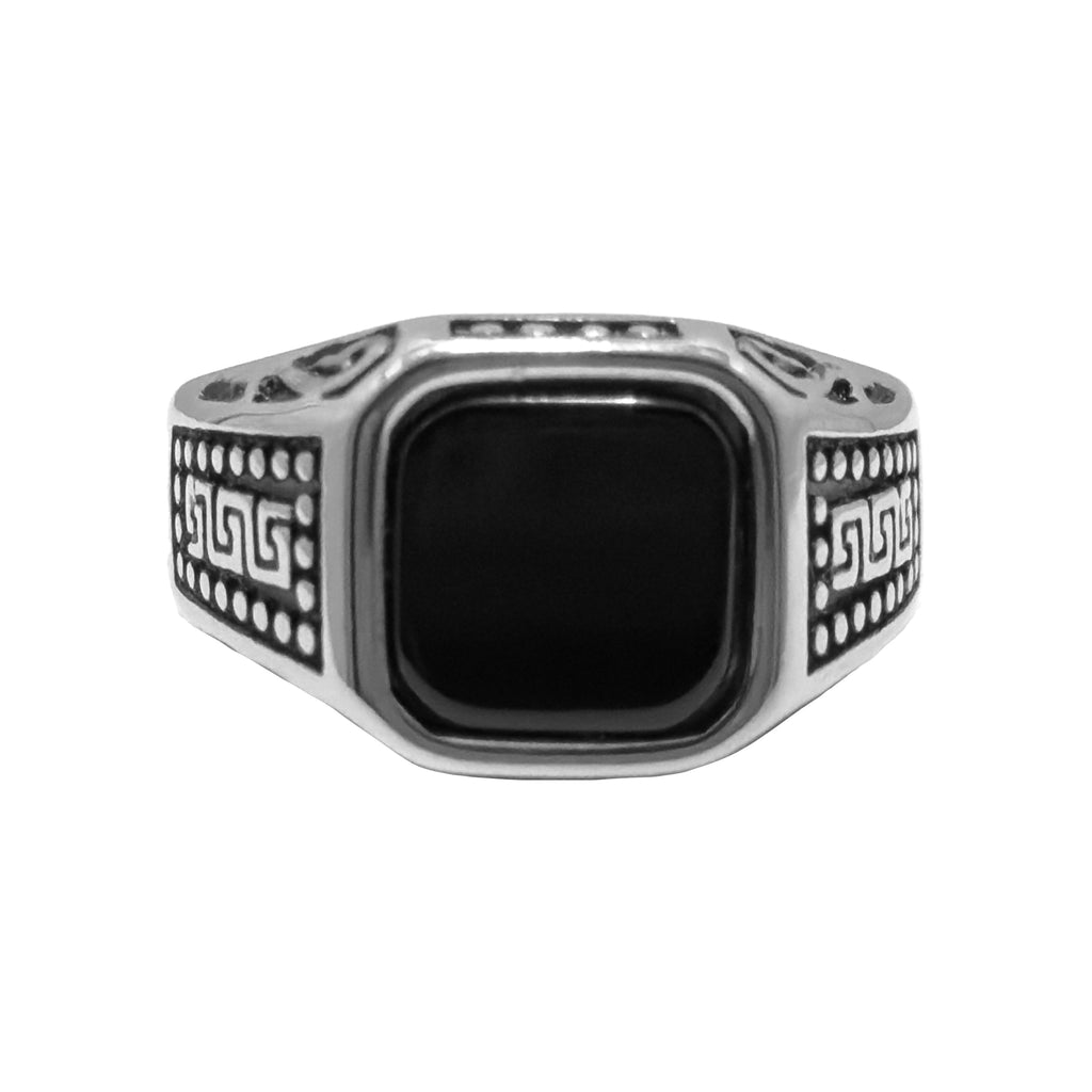 Shadow Bastion Silver Ring