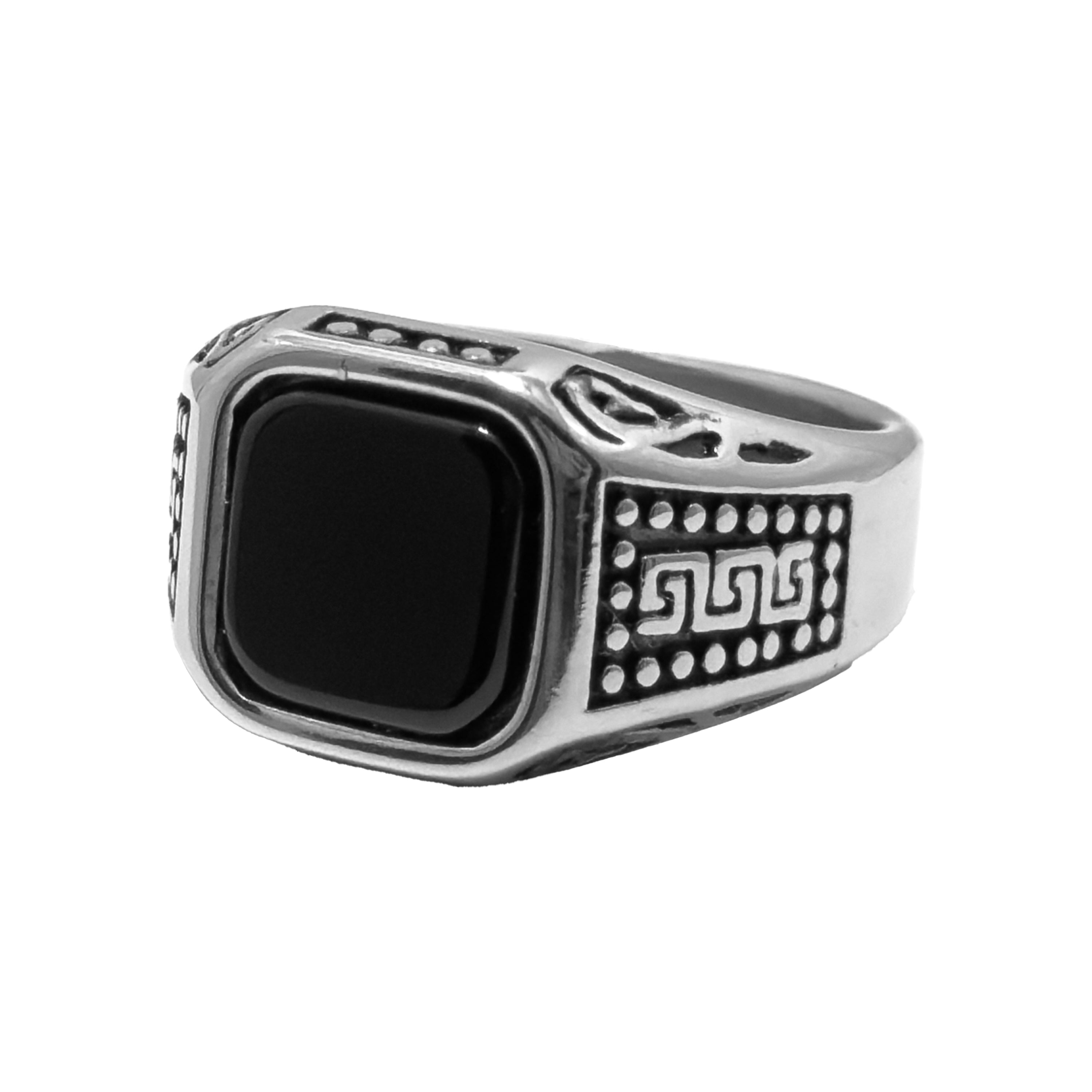 Shadow Bastion Silver Ring