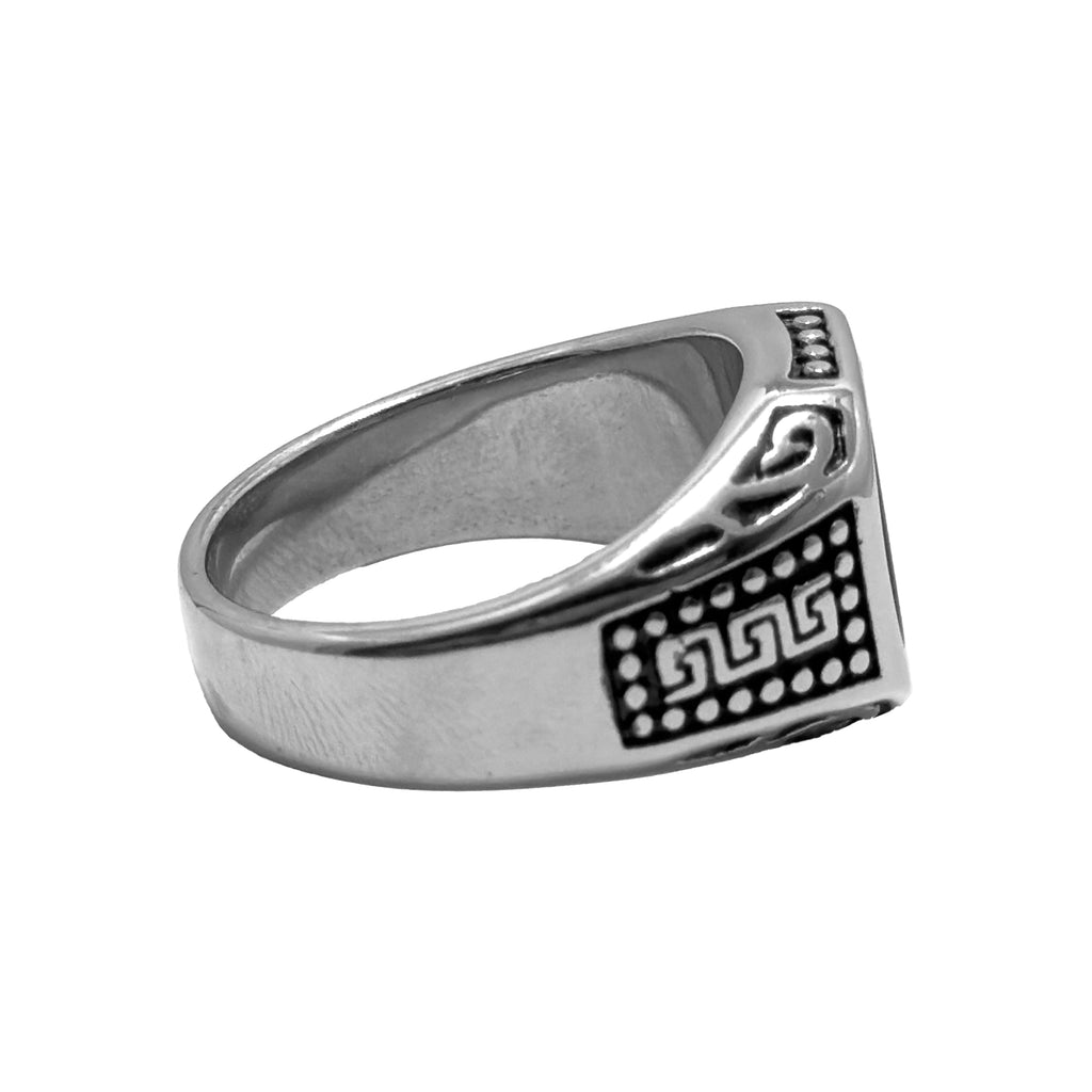 Shadow Bastion Silver Ring