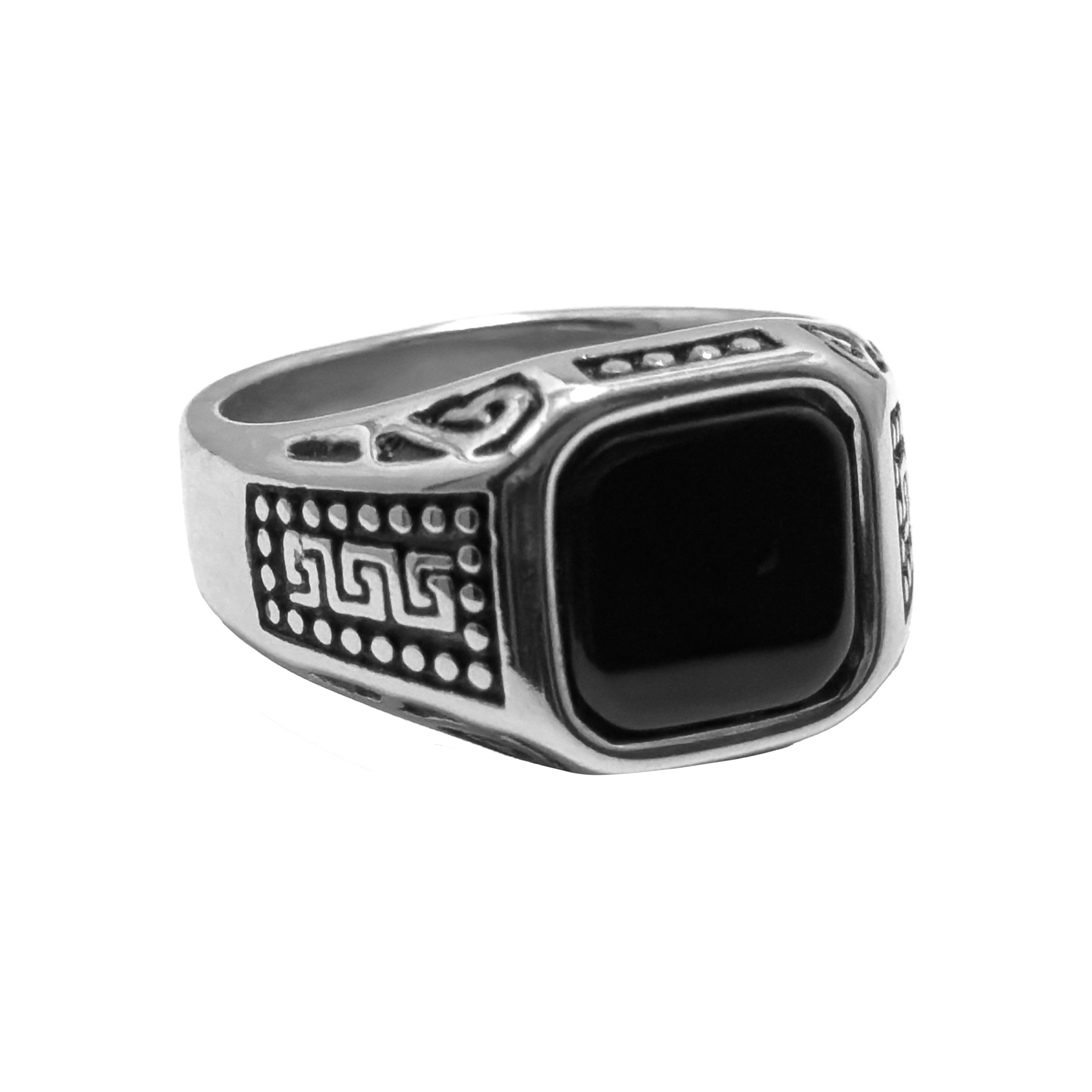 Shadow Bastion Silver Ring
