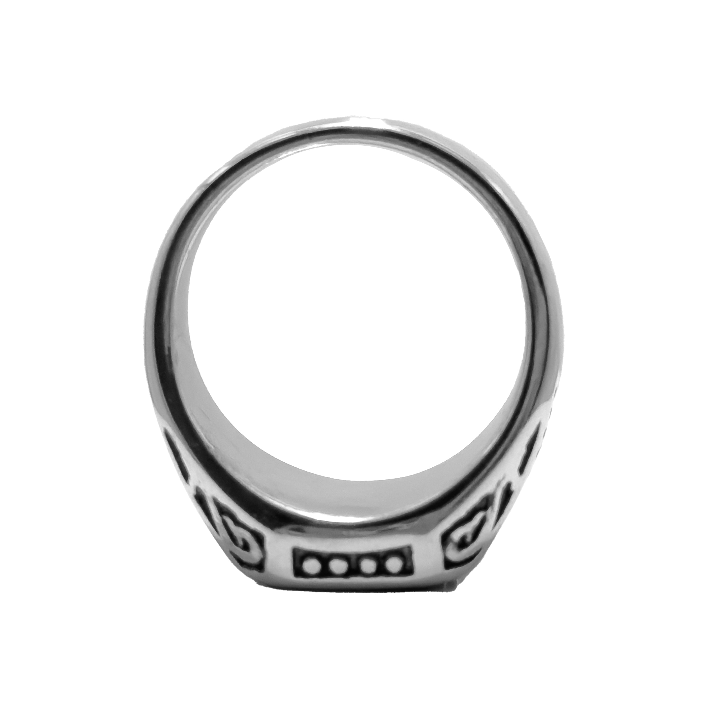 Shadow Bastion Silver Ring