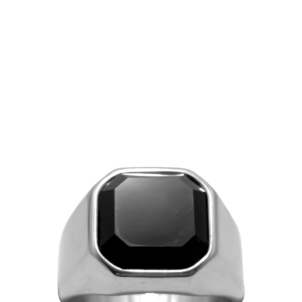 Obsidian Regent Ring