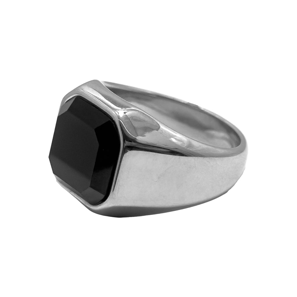 Obsidian Regent Ring