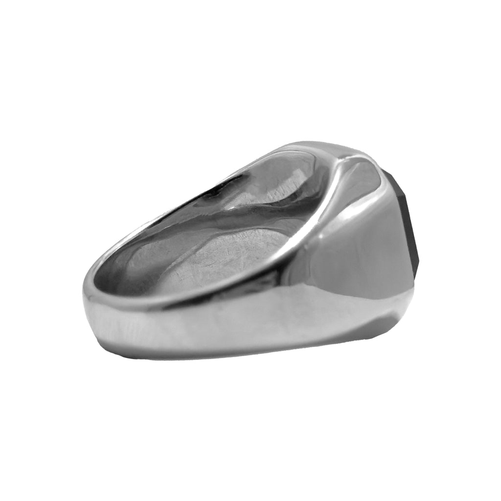 Obsidian Regent Ring