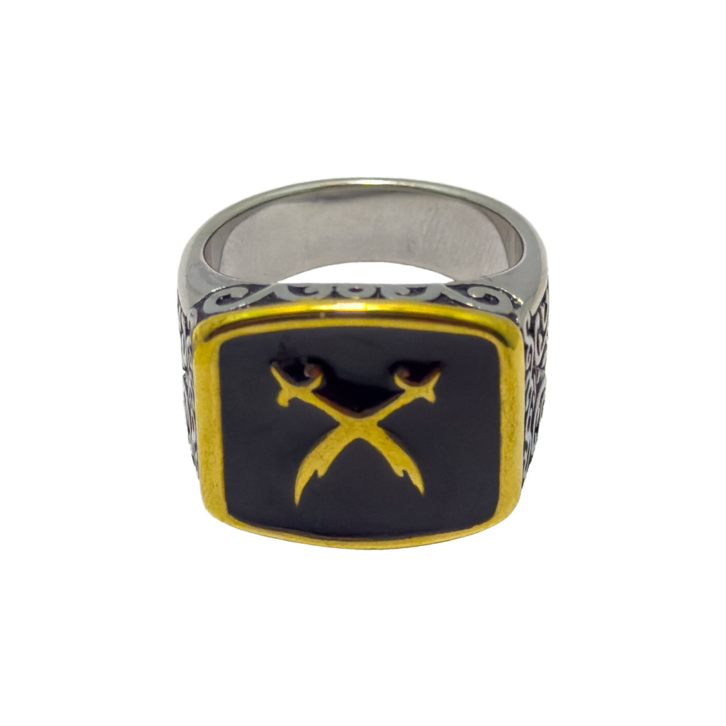Twinstrike Gold & Silver Ring