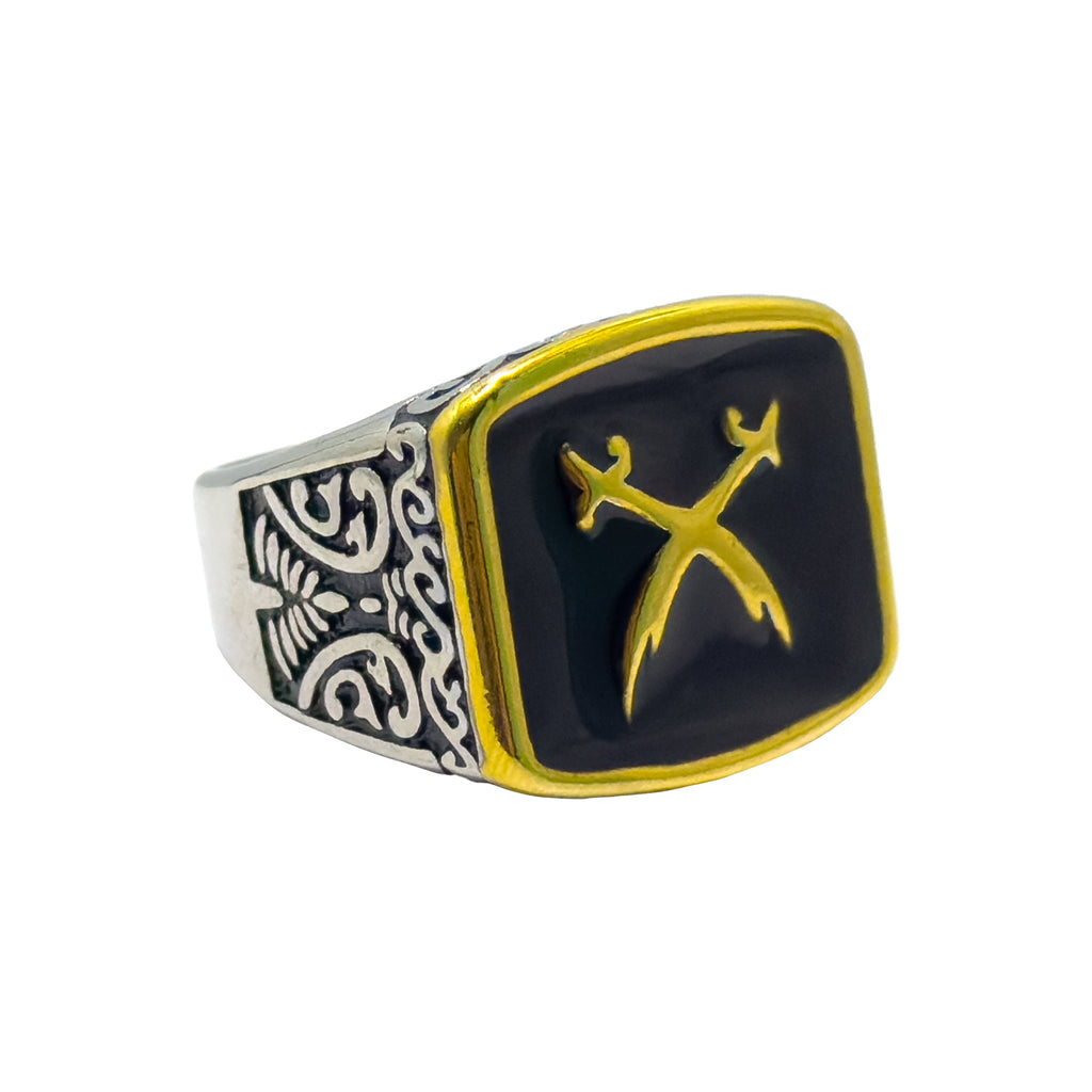 Twinstrike Gold & Silver Ring