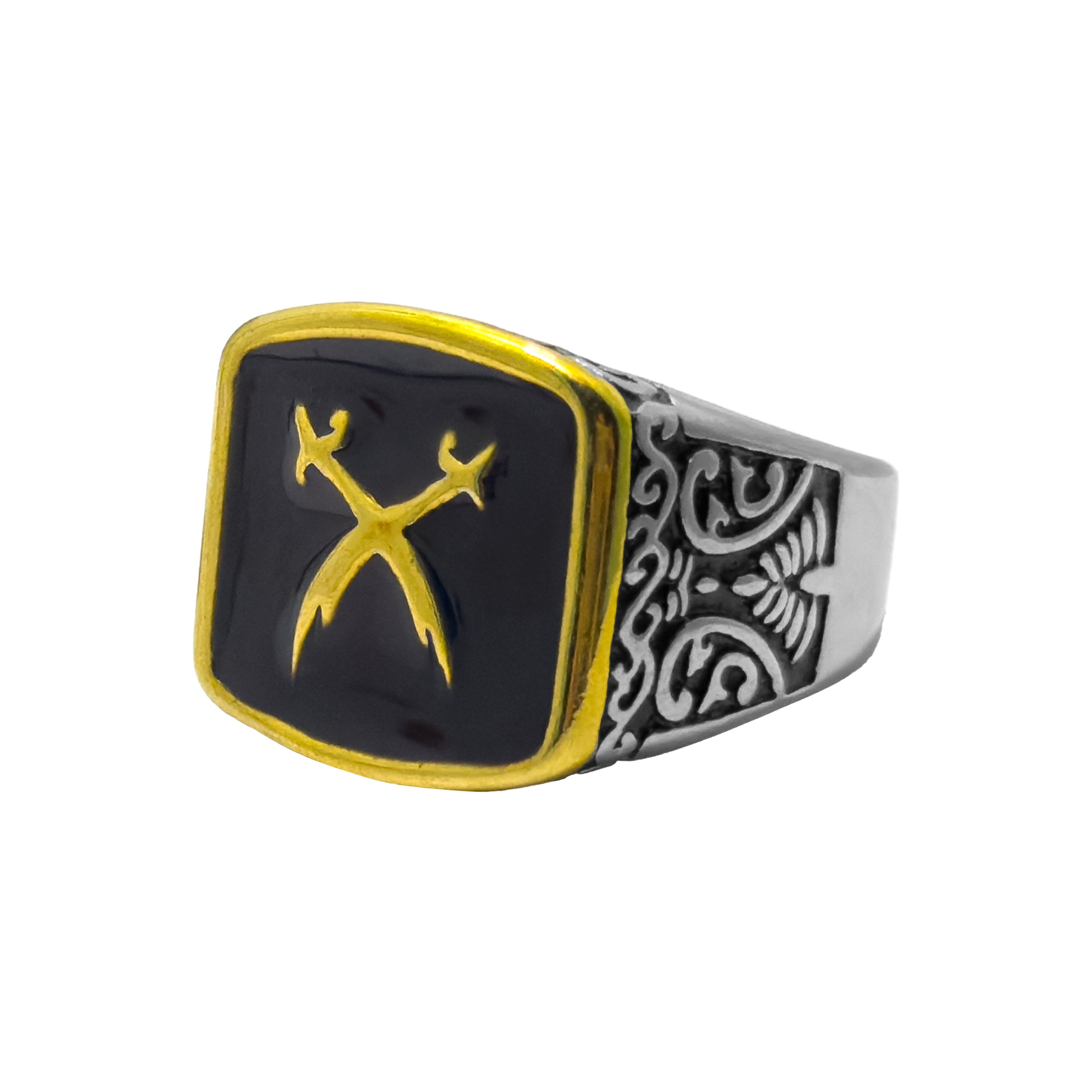 Twinstrike Gold & Silver Ring