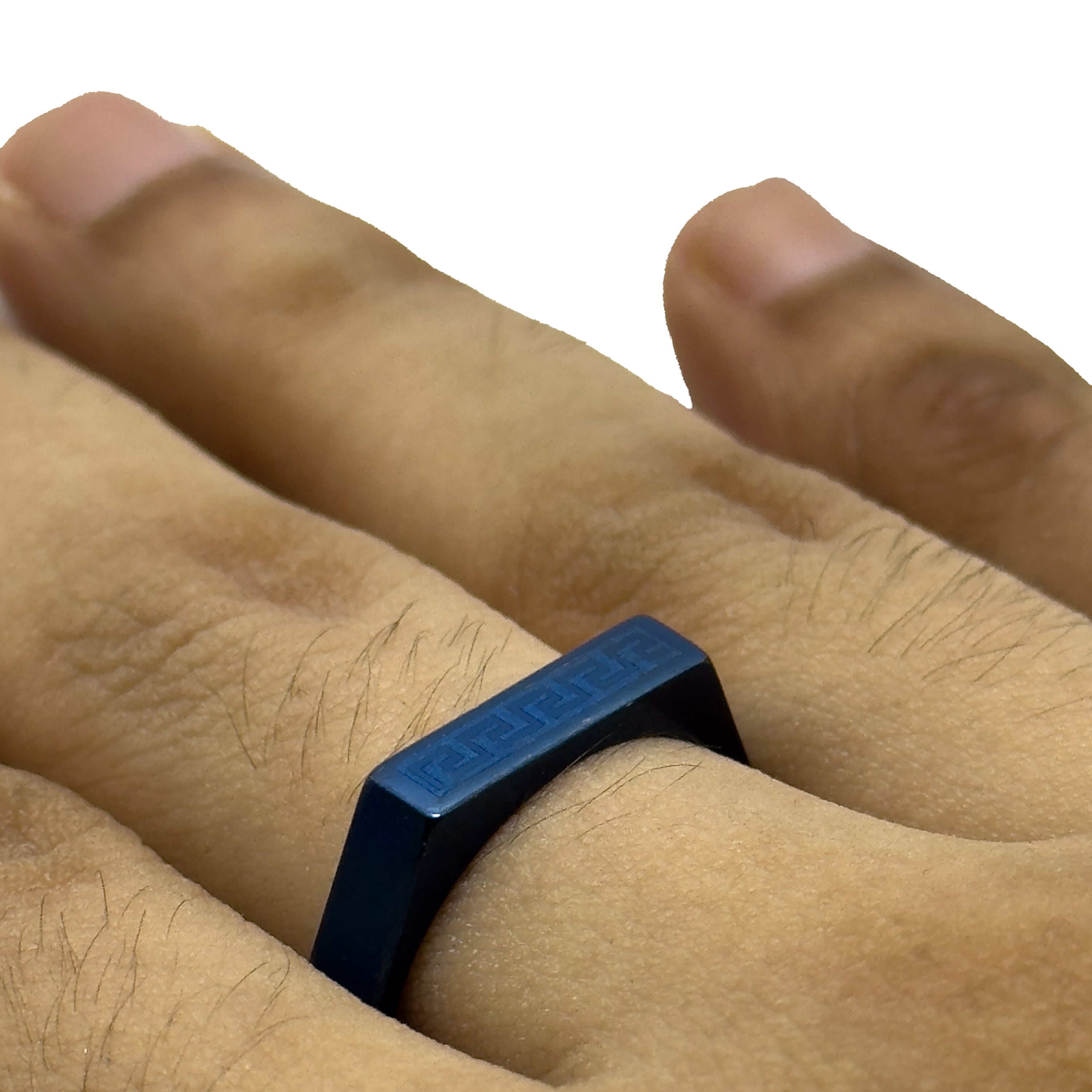 Greek Blue Ring
