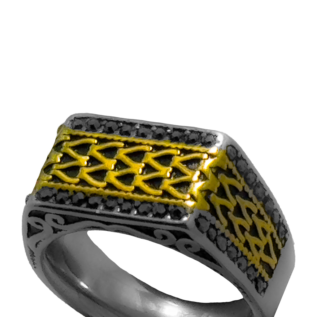 Ottoman Ember Ring Gold